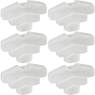 Grover Pearloid 3-Step Buttons 6-Pack