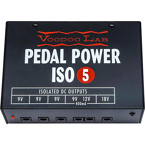 Voodoo Lab Pedal Power ISO-5 Power Supply | Musician's Friend