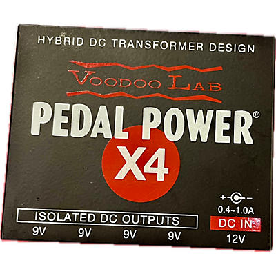 Voodoo Lab Pedal Power X4 9V Power Supply
