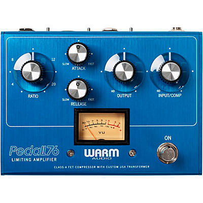 Warm Audio Pedal76 All-Analog Transformer-Balanced FET Compressor Effects Pedal