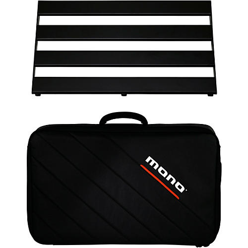 MONO Pedalboard Rail and Stealth Club Accessory Case Medium Black