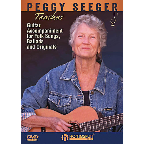 Peggy Seeger Teaches Guitar Accompaniment For Folk Songs, Ballads And Originals DVD