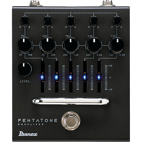 Ibanez Pentatone 5-Band Parametric EQ Effects Pedal Black
