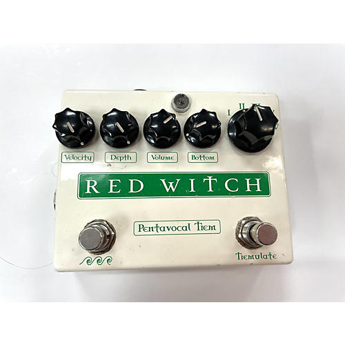 Red Witch Pentavocal Tremolo Modulation Effect Pedal