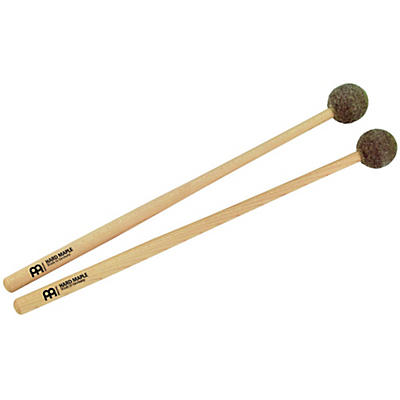 MEINL Percussion Mallet Pair with Small Felt Tips-Maple Handle
