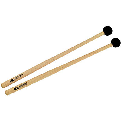 Meinl Percussion Mallet Pair with Small Soft Rubber Tips-Maple Handle