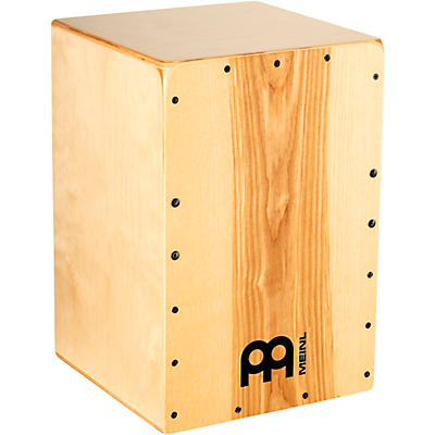 MEINL Percussion Snarecraft Series Cajon with Heart Ash Frontplate