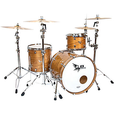 Hendrix Drums Perfect Ply Series Walnut 3-Piece Shell Pack