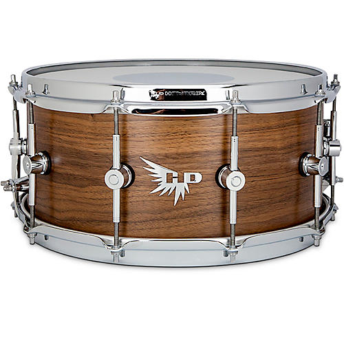 Hendrix Drums Perfect Ply Walnut Snare Drum 14 x 6.5 in. Walnut Satin