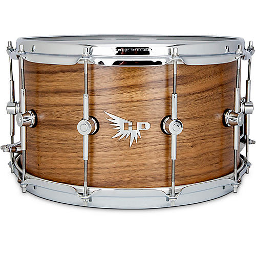 Hendrix Drums Perfect Ply Walnut Snare Drum 14 x 8 in. Walnut Satin