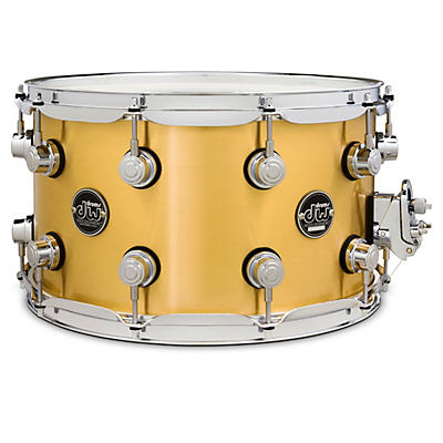 DW Performance Series 1 mm Polished Brass Snare Drum