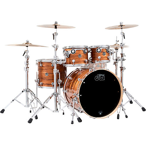 DW Performance Series 4-Piece Shell Pack Tiger Eye Finish Ply