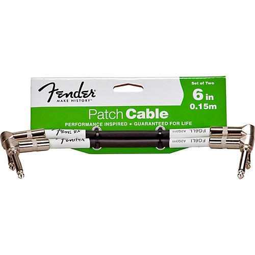Performance Series 6 in. Instrument Patch Cable (2-Pack)