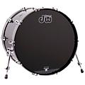 DW Performance Series Bass Drum 20 x 16 in. Ebony Stain LacquerGun Metal Metallic Lacquer 18x24