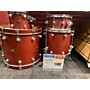 Used DW Performance Series Drum Kit Wine Red