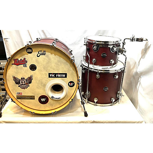 DW Performance Series Drum Kit Maroon