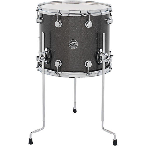 DW Performance Series Floor Tom Condition 1 - Mint Pewter Sparkle 14 x 12 in.