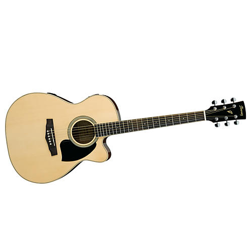 Performance Series PC15 Cutaway Grand Concert Acoustic Electric Guitar with Case