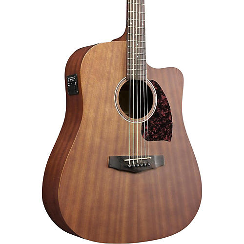 Ibanez Performance Series PF12MHCEOPN Mahogany Dreadnought Acoustic-Electric Guitar Satin Natural