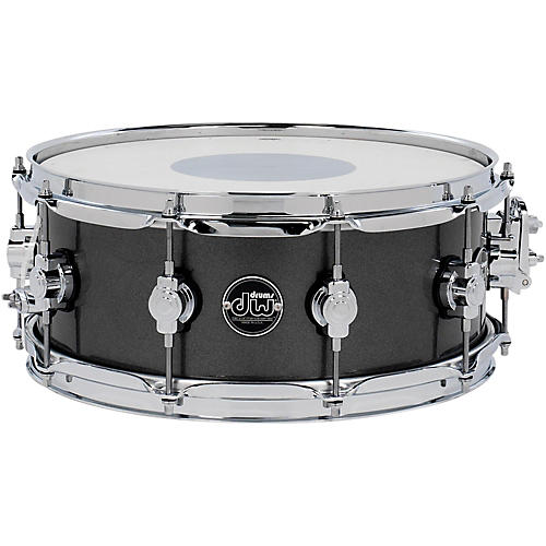 DW Performance Series Snare Drum 14 x 5.5 in. Gun Metal Metallic Lacquer