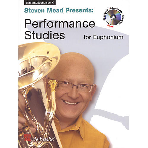 Performance Studies for Euphonium TC De Haske Play-Along Book Series Softcover with CD by Steven Mead