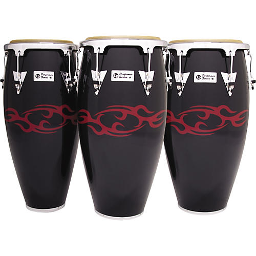 Performer Limited Edition Conga Black with Red Tattoo