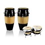 LP Performer Series 2-Piece Conga and Bongo Set with Chrome Hardware Black/Natural