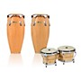 LP Performer Series 2-Piece Conga and Bongo Set with Chrome Hardware Natural