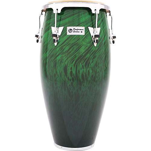 LP Performer Series Conga with Chrome Hardware 11 in. Quinto Green Fade