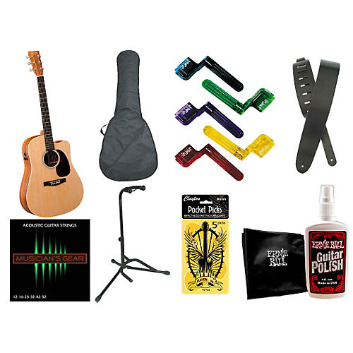 Performing Artist Series 2015 DCPA5K Acoustic-Electric Guitar Bundle