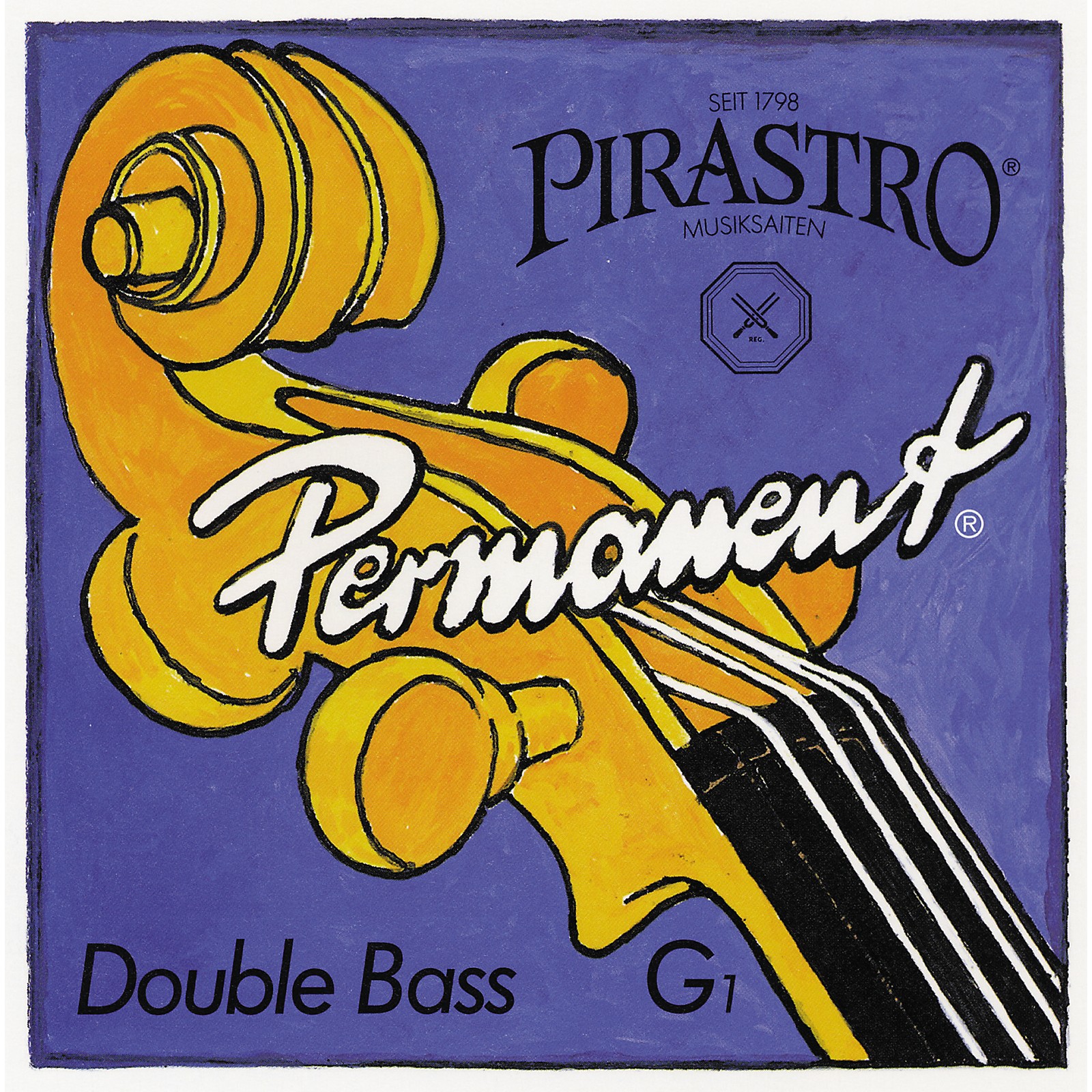 Pirastro Permanent Series Double Bass G String 3/4 Size Musician's Friend