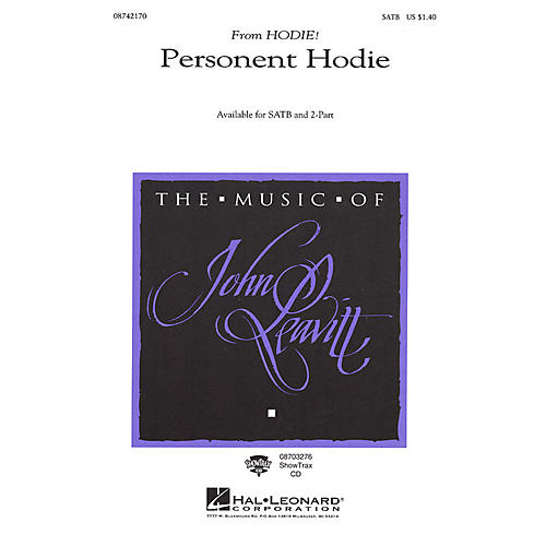Hal Leonard Personent Hodie (SATB) SATB arranged by John Leavitt