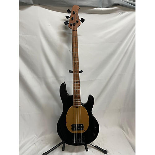 Sterling by Music Man Pete Wentz Signature StingRay Electric Bass Guitar Black and Gold