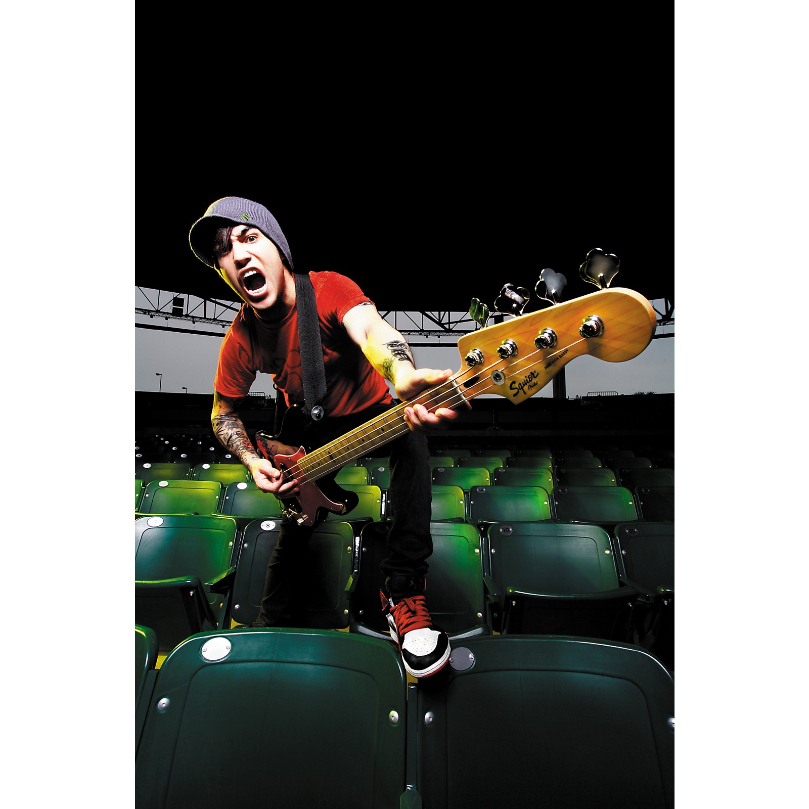 Squier Pete Wentz Signed 8x10 Photograph Musician