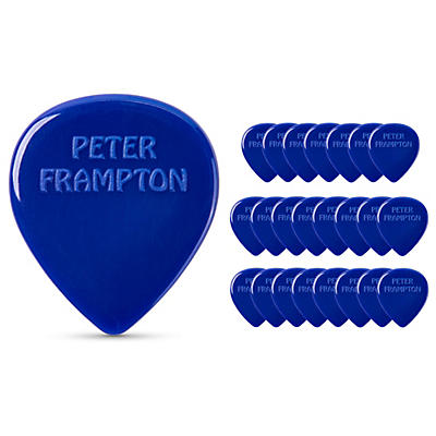 Dunlop Peter Frampton Vintage Jazz Teardrop Blue Picks