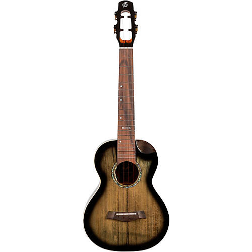 Flight Peter Moss Signature Tenor Acoustic-Electric Ukulele Black