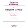 G. Schirmer Peterloo Overture (Score and Parts) Concert Band Level 4-5 Arranged by Chuck Sayre
