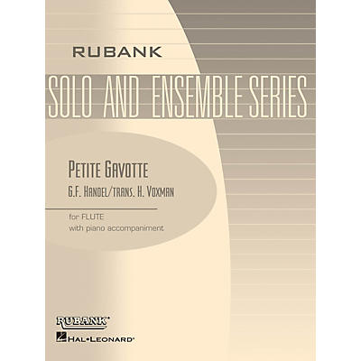 Rubank Publications Petite Gavotte (Flute Solo with Piano - Grade 1.5) Rubank Solo/Ensemble Sheet Series