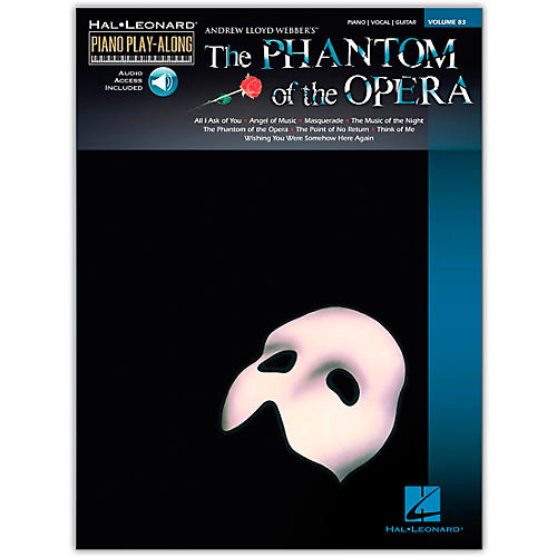 Phantom Of The Opera - Piano Play-Along Volume 83 (Book/Online Audio)