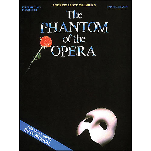Hal Leonard Phantom Of The Opera 1 Piano 4 Hands Intermediate Piano Duet