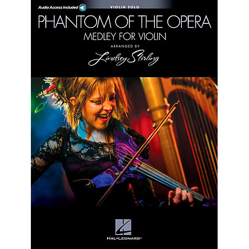 Hal Leonard Phantom Of The Opera: Lindsey Sterling Medley Book/Online Audio