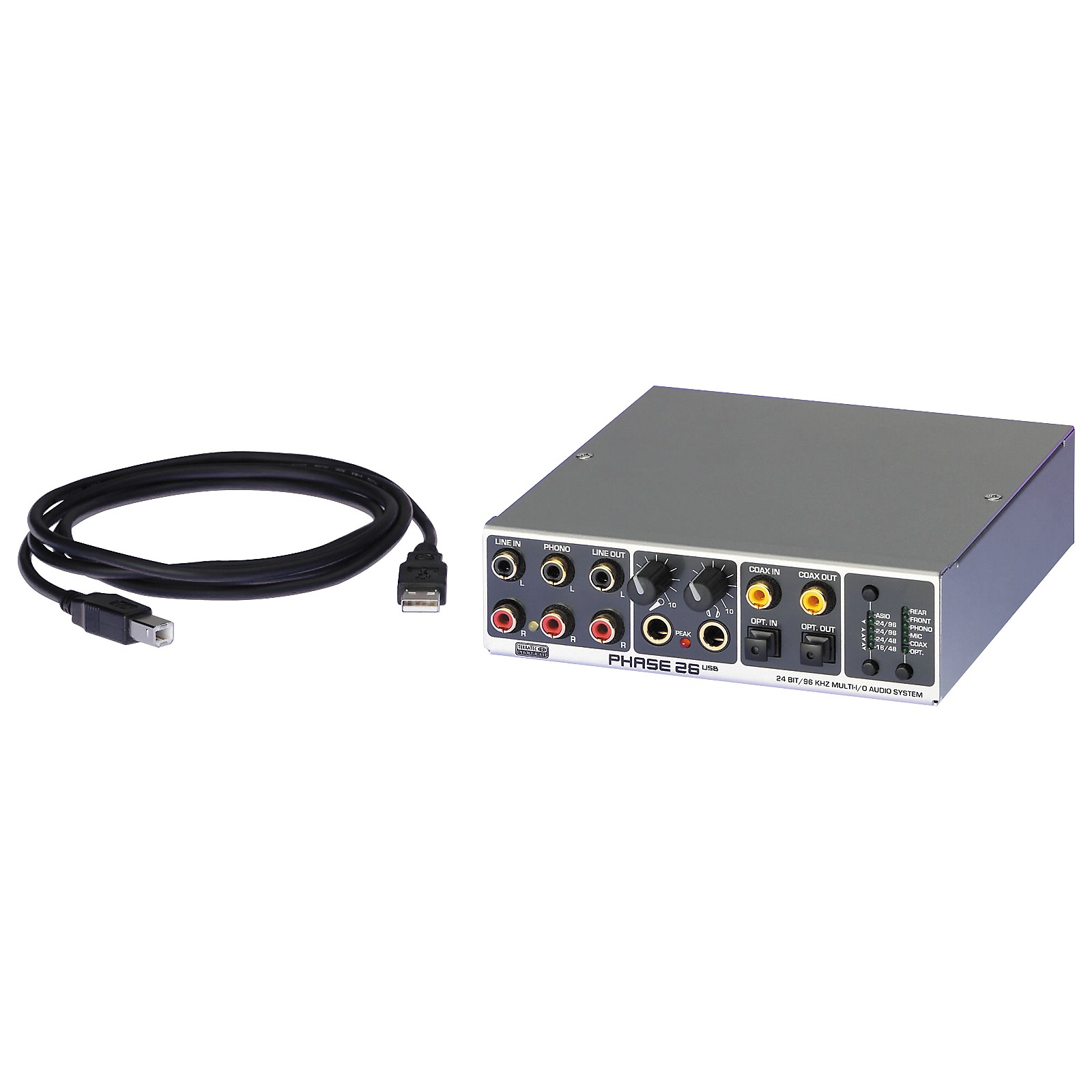 TerraTec Phase 26 USB Recording Interface Musician's Friend