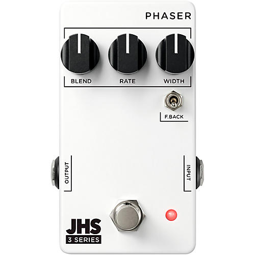 JHS Pedals Phaser Effects Pedal White