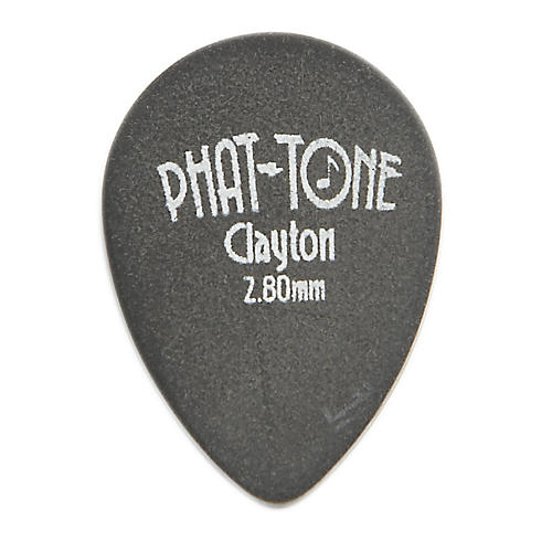 Phat-Tone Small Teardrop Rubber Picks 3-Picks