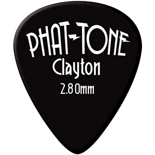 Clayton Phat-Tone Standard Rubber Picks 3-Picks