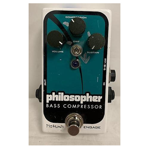 Philosopher Bass Compressor Bass Effect Pedal