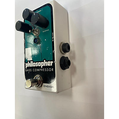 Pigtronix Philosopher Bass Compressor Bass Effect Pedal