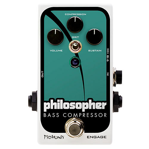 Philosopher Bass Compressor Effects Pedal
