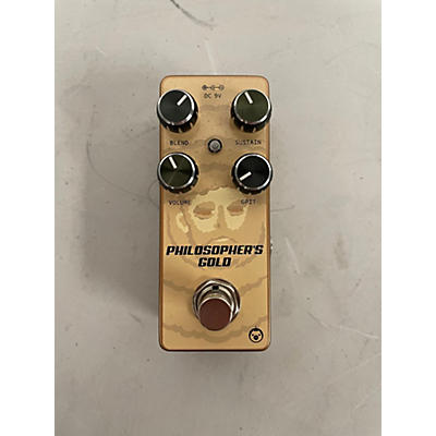 Pigtronix Philosophers Gold Effect Pedal