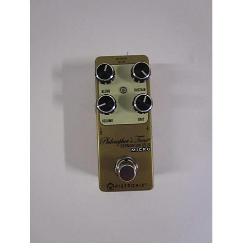 Pigtronix Philosophers Tone Germanium Micro Effect Pedal